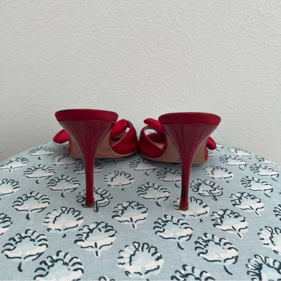 Red Bow Agent Provocateur Heels Perfect for the Holidays - Picture 10 of 14